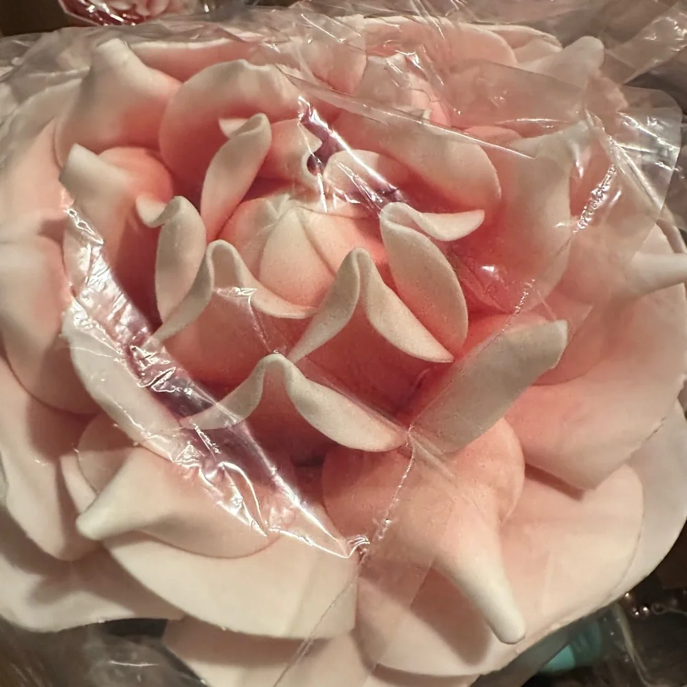Set of 3 pink flowers from Z Gallerie I have 6 available
